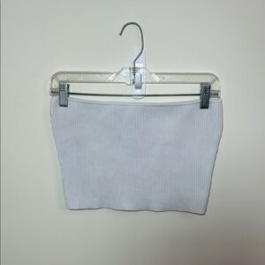 Babaton Off White Tube Top